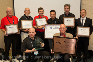 Award ceremony for 2015 ICG Clubmaker of the Year